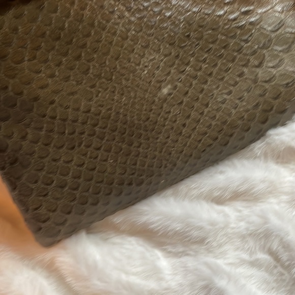 HENRI BENDEL ENVELOPE CLUTCH LEATHER BAG - Picture 7 of 7